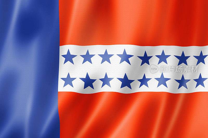 法属波利尼西亚的土阿莫图岛旗