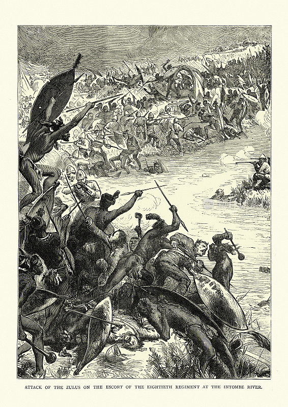 英托姆贝战役中，祖鲁战士战胜了英国士兵