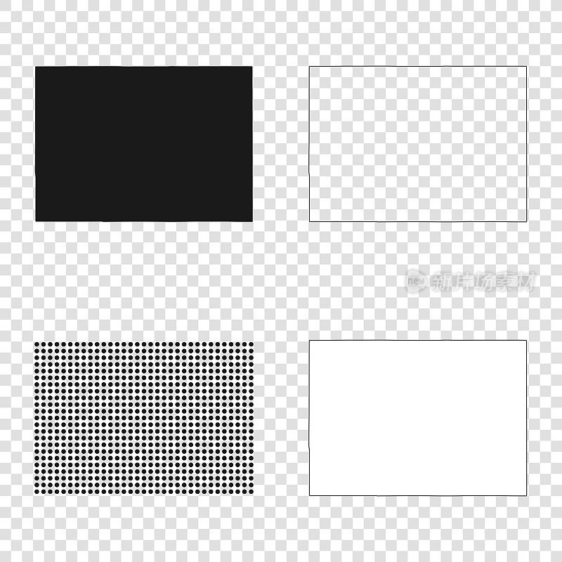 科罗拉多地图设计-黑色，轮廓，马赛克和白色