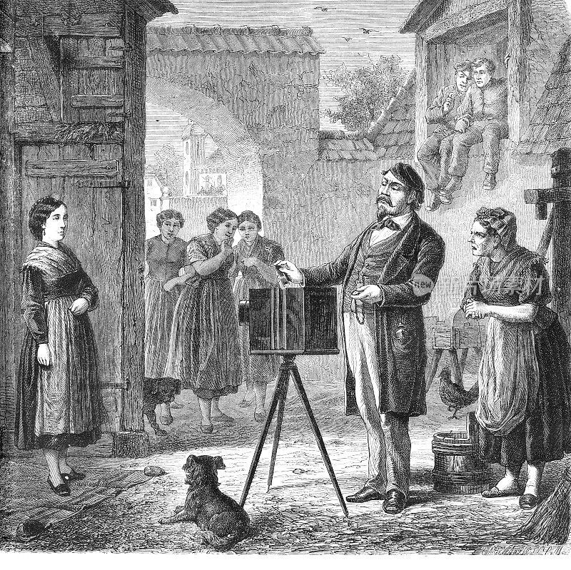 摄影师拍照的女人1872插图