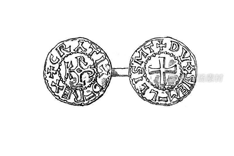 查尔斯三世的Coin，被称为简单或直截了当地，是西佛朗西斯亚的国王(898年至922年)和洛塔林加的国王(911年至919-23年)。他是加洛林王朝的一员。