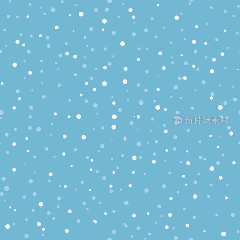 粉彩抽象雪背景-像素完美无缝图案