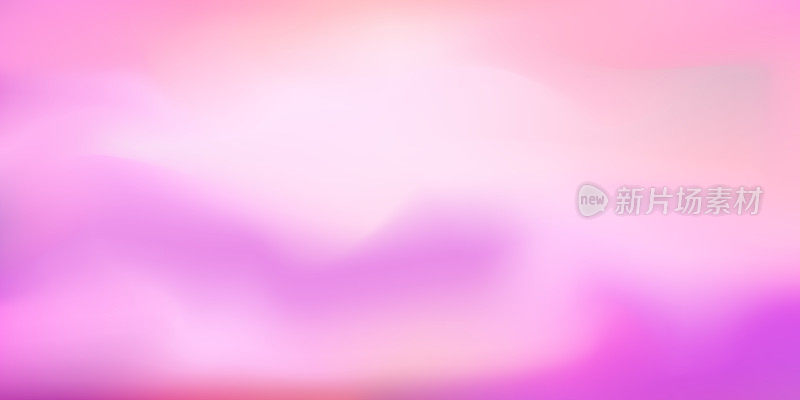 模糊散焦粉彩梯度蓝色，粉红色，紫色和白色浪漫的背景