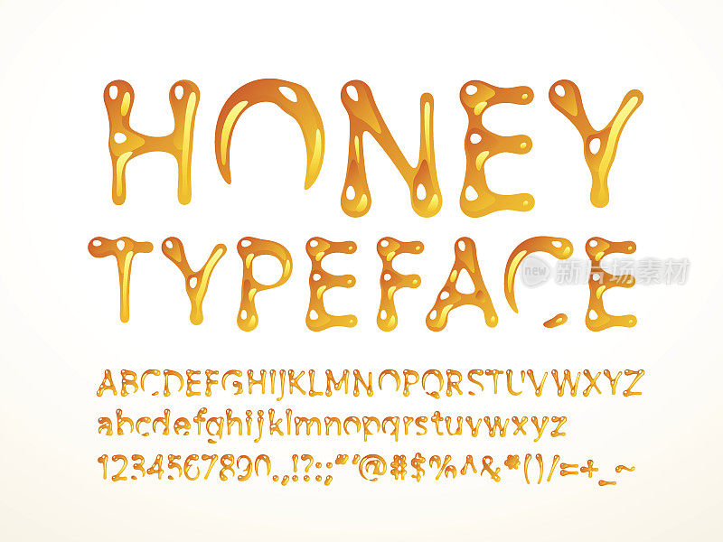 蜂蜜字体