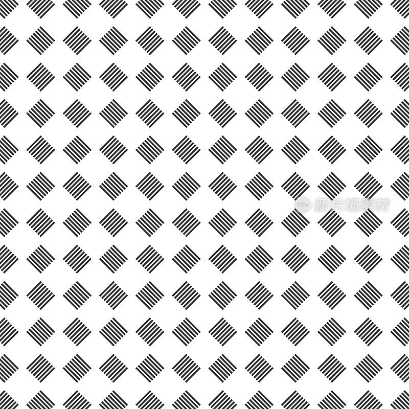 矩阵式的条纹方格。