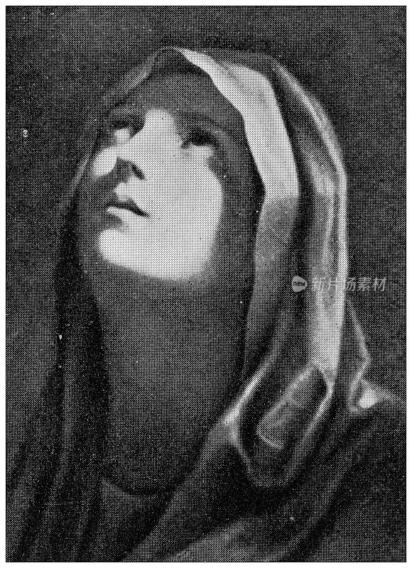 古色古香的宗教画:圭多・雷尼的《悲伤的圣母》