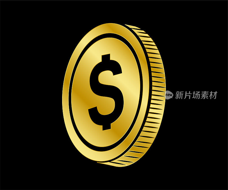 金元硬币图标