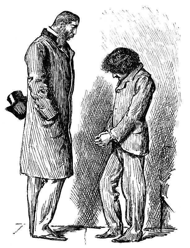 19世纪,维多利亚时代的男人