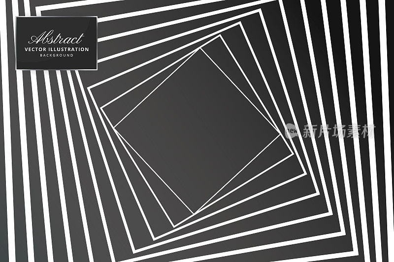 抽象方形无缝图案背景