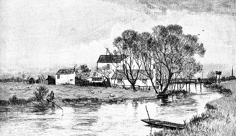 《英语画报》1886年摄于伦敦哈克尼沼泽的白宫