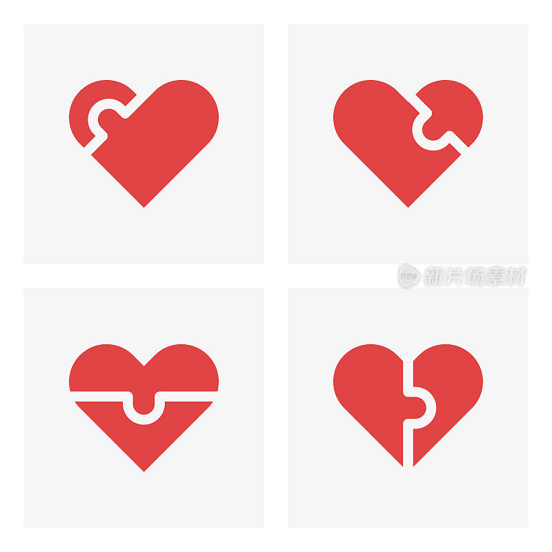 心图标,爱的概念