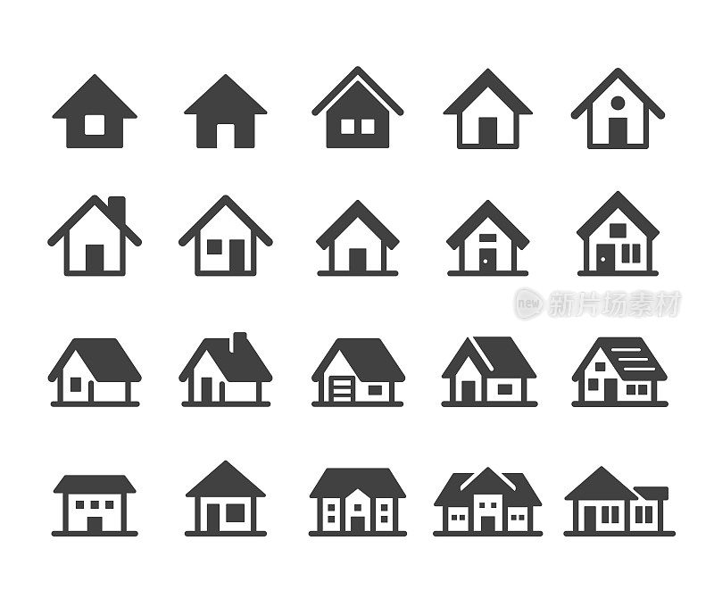 房子图标-经典系列