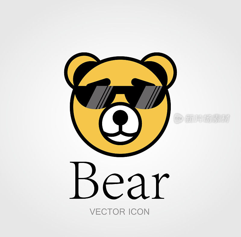 熊标志设计