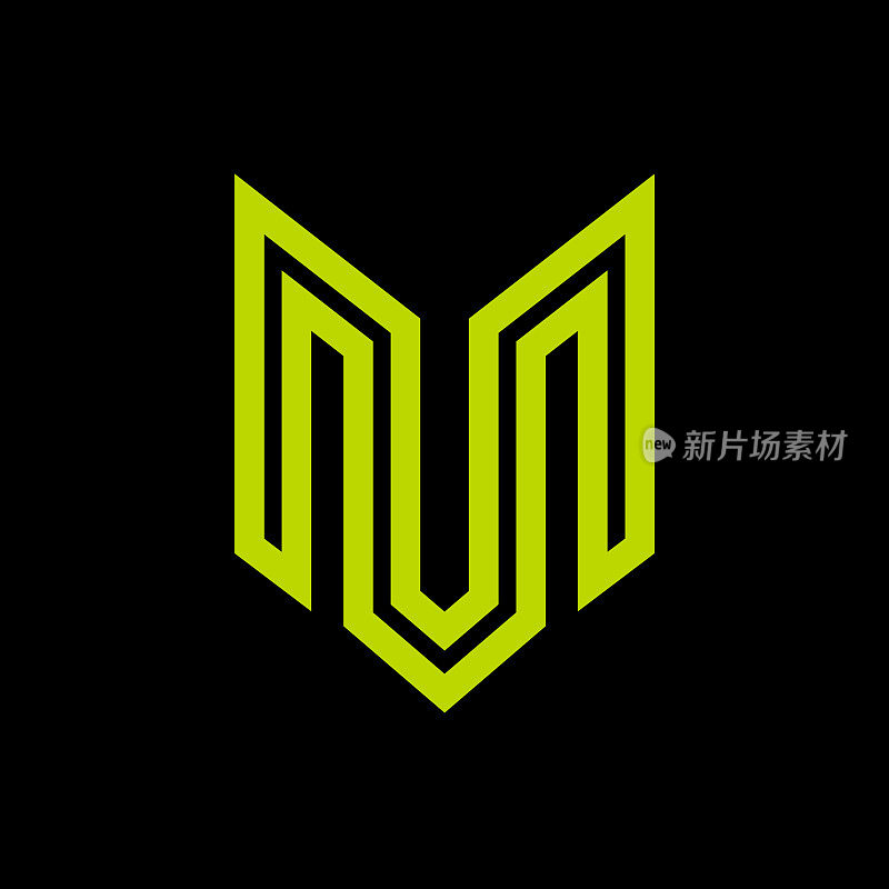 字母M标志
