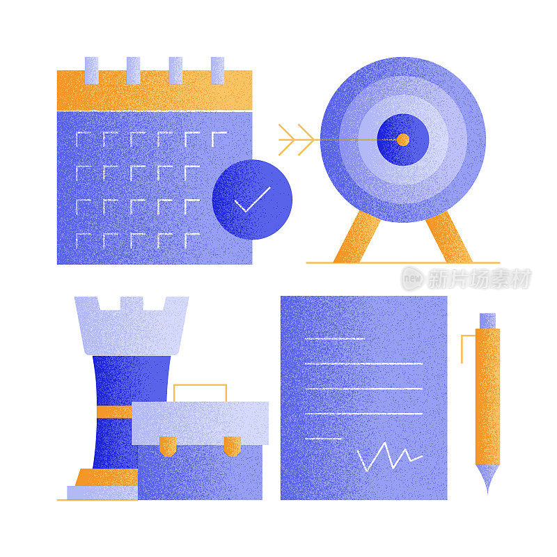 业务相关矢量图标。