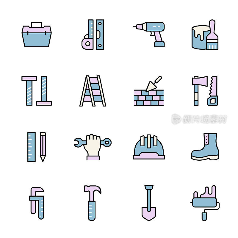 维修工具图标设计