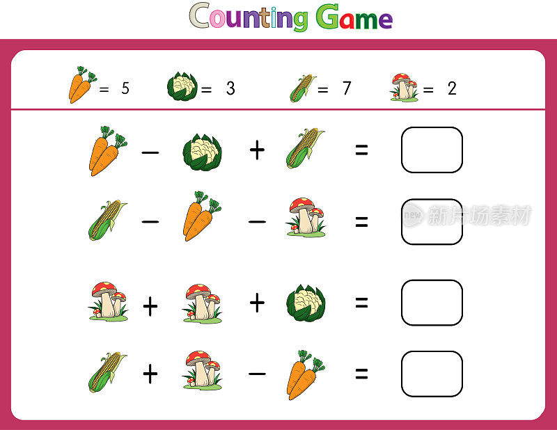教育插图匹配的词为年幼的孩子。学习单词搭配图片。如蔬菜类所示