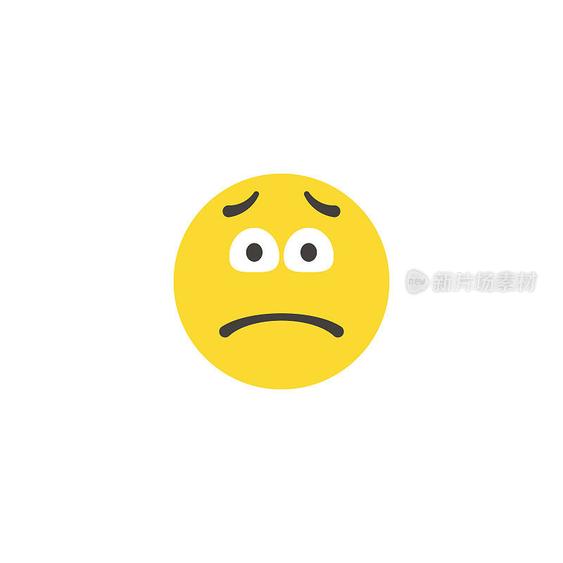 Emoticon大脸平面设计风格