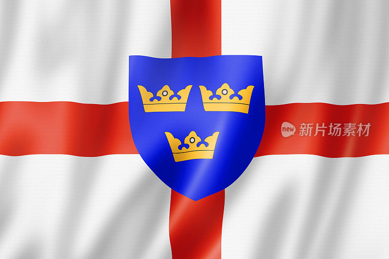 英国东安格利亚地区旗