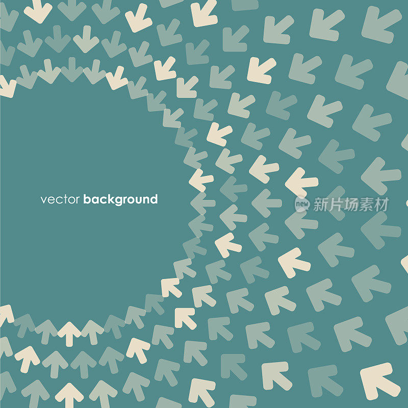 半色调箭头图案背景