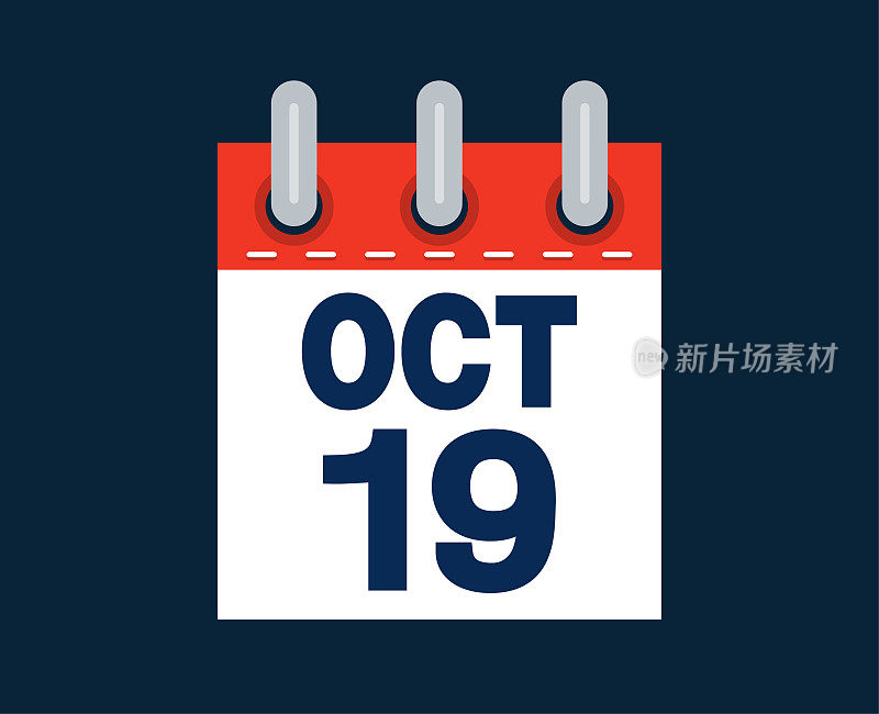 这个月的公历10月19日