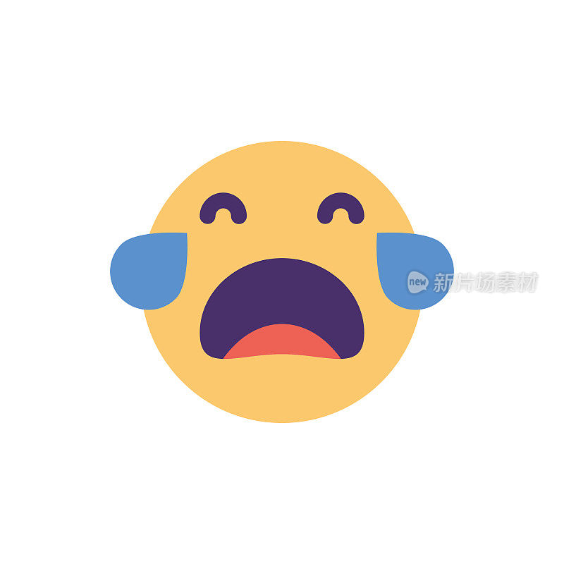 Emoticon裁剪设计平面颜色