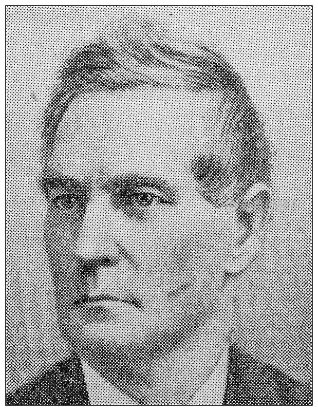 古董名人肖像:威廉・阿蒙・惠勒