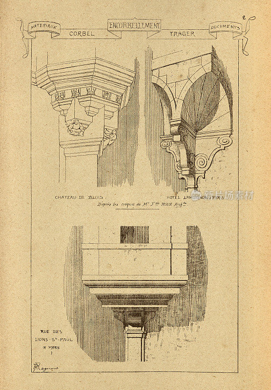 建筑史，装饰和设计，艺术，法国，维多利亚，19世纪。