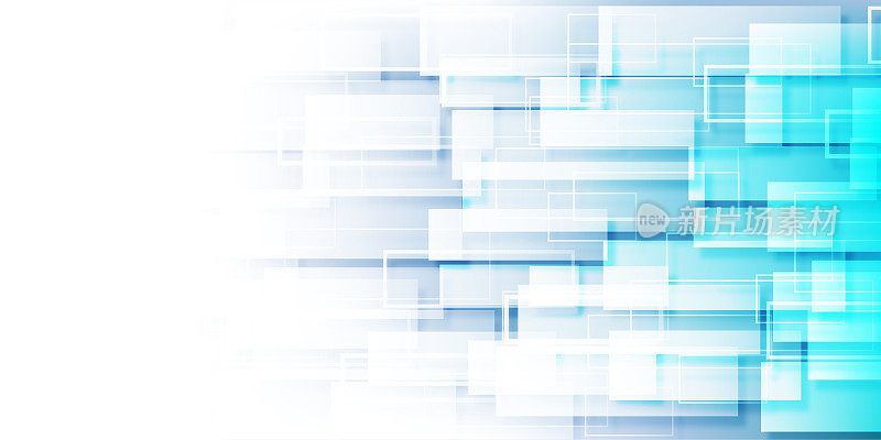 抽象蓝色半色调背景多色