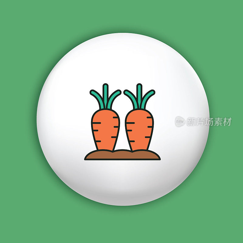 农业和农业细线图标