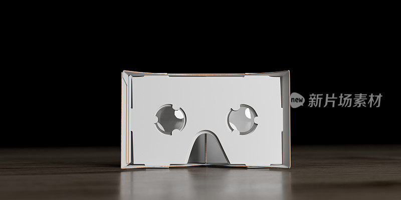 现实自制纸板VR眼镜