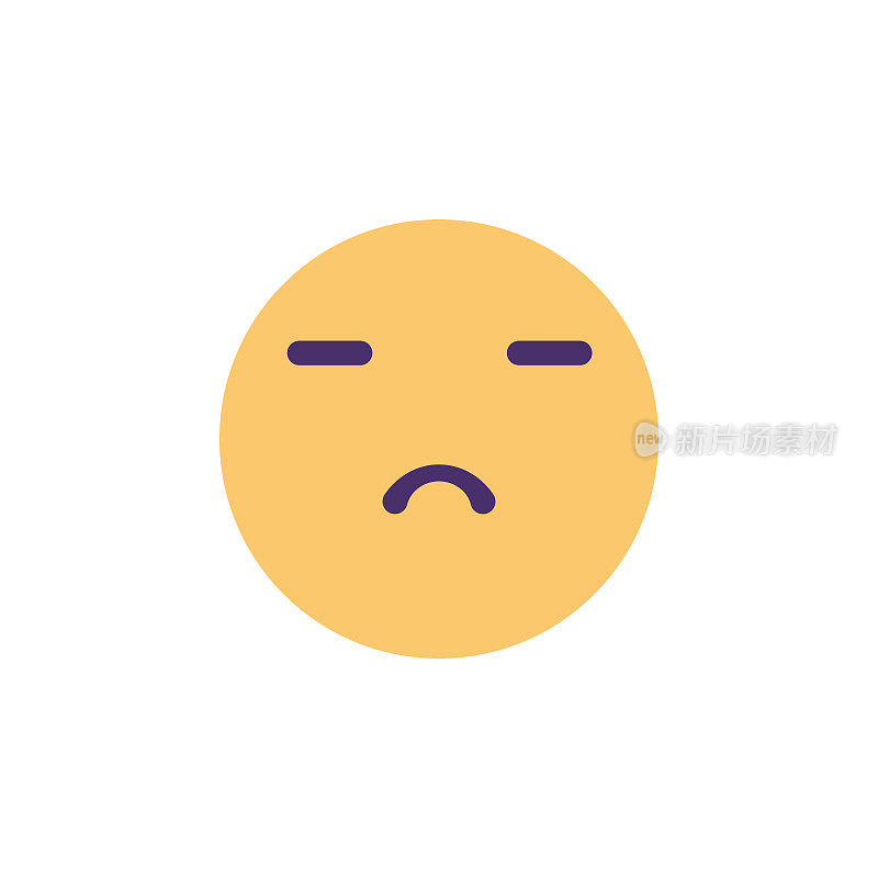 Emoticon裁剪设计平面颜色