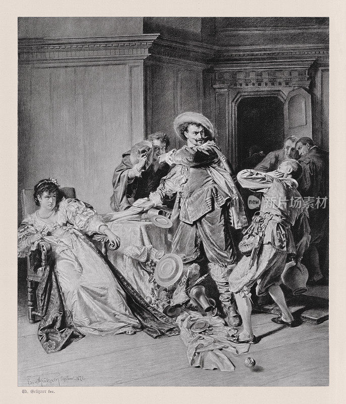 威廉・莎士比亚的《驯悍记》，1886年出版