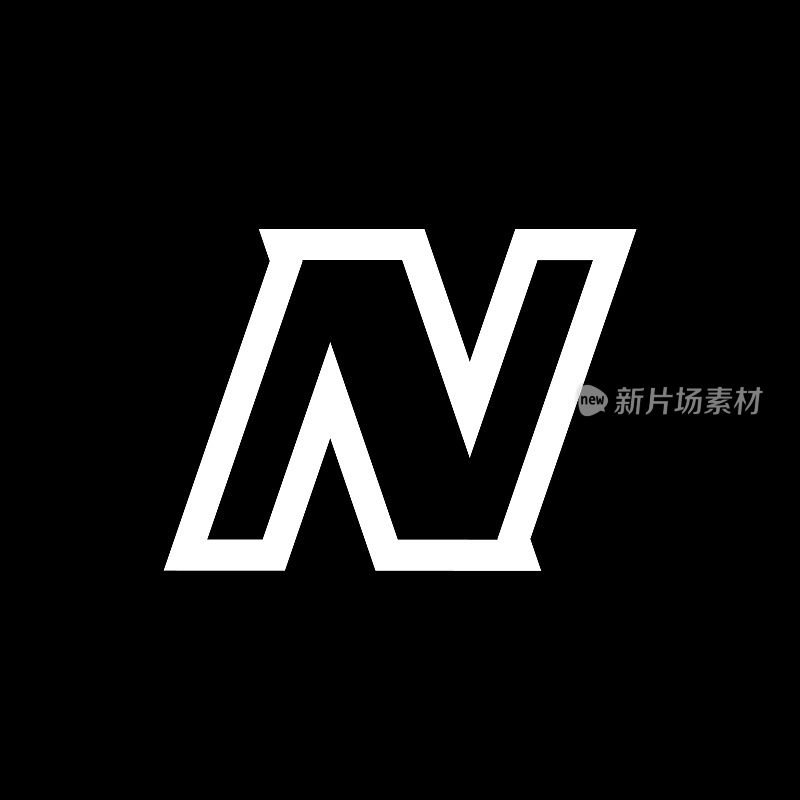 字母N标志