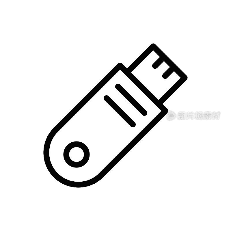 采购产品闪存驱动器,计算机技术,存储,线图标