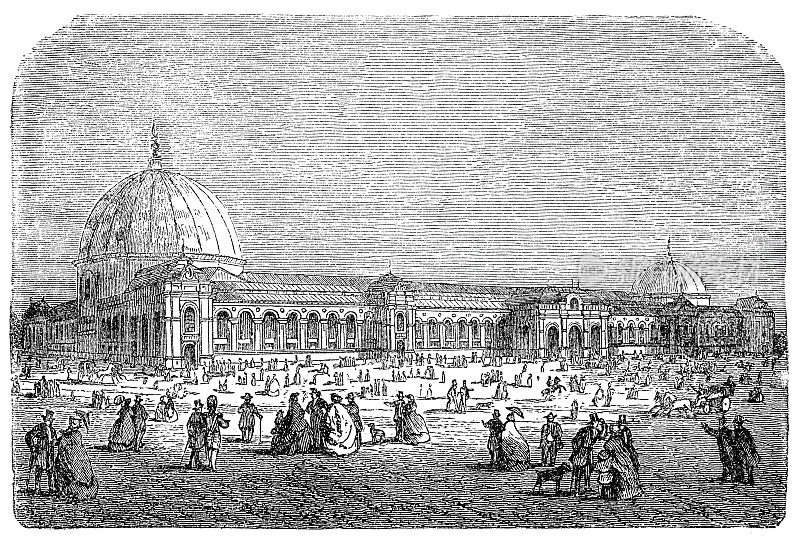 1862年，英国伦敦国际展览馆