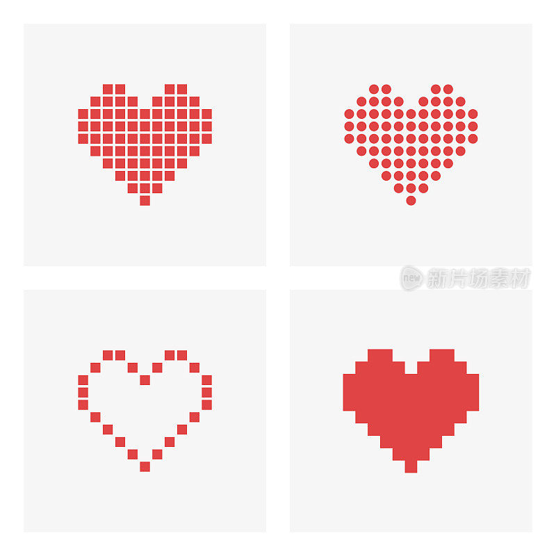 心图标,爱的概念