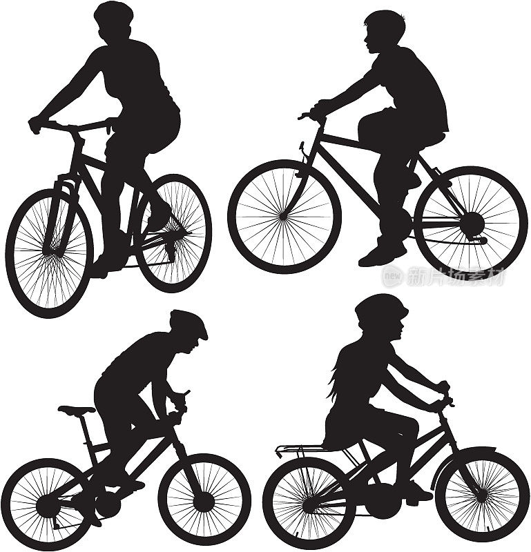 自行车，自行车-图标