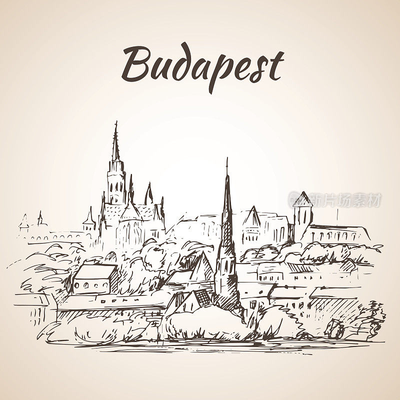 布达佩斯全景-匈牙利