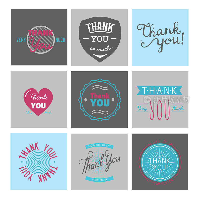 感谢，感激，感情，情感，文字，字母，矢量，卡片，设计，感谢，引用，短语，消息