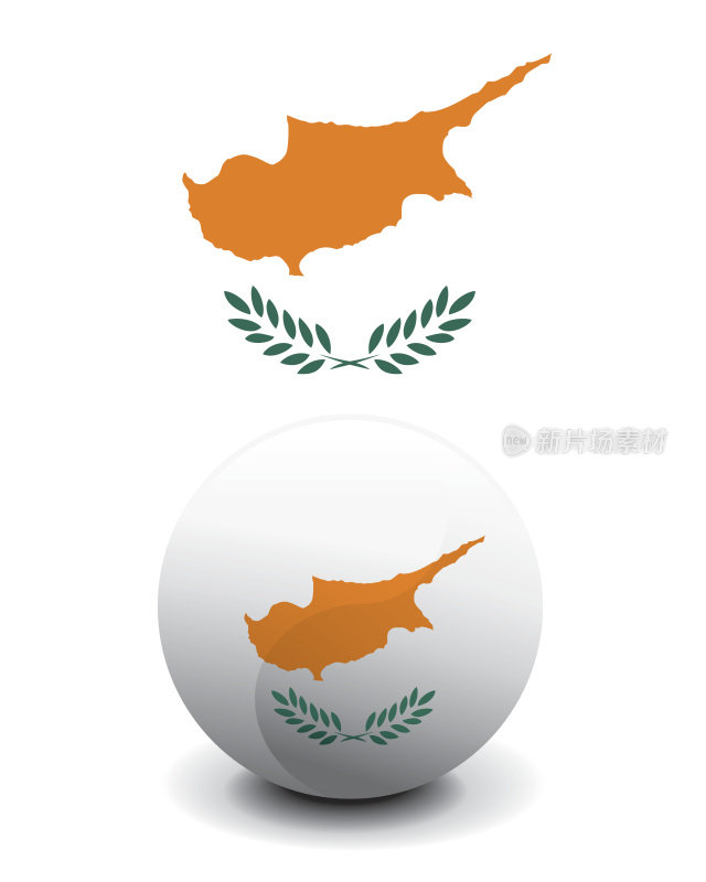 水晶球旗-塞浦路斯