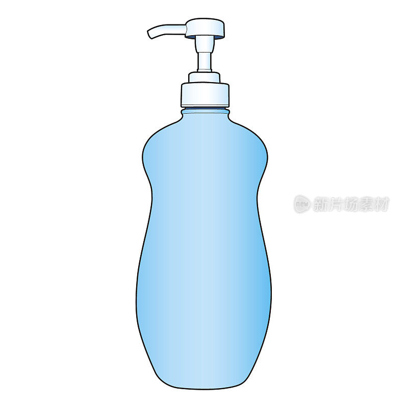 洗液或膏霜泵瓶载体
