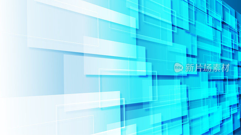 抽象蓝色半色调背景多色