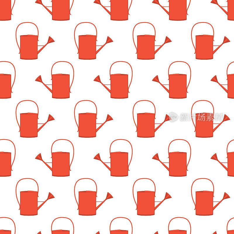 园艺图标无缝模式,喷壶