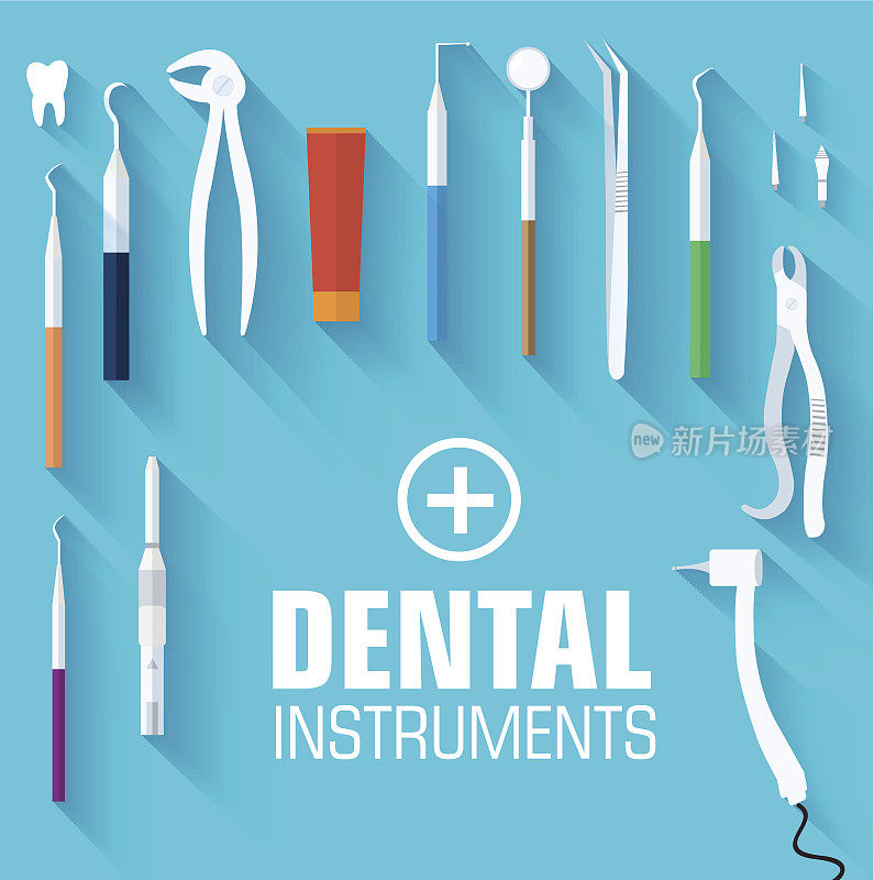 牙科器械集平面设计理念