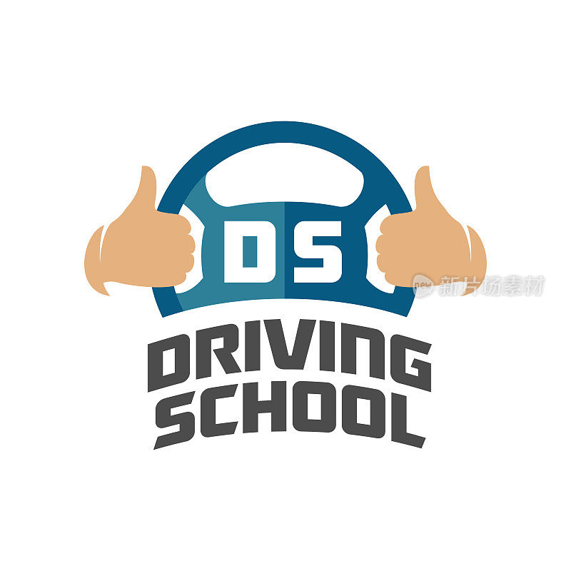 驾驶学校的象征。