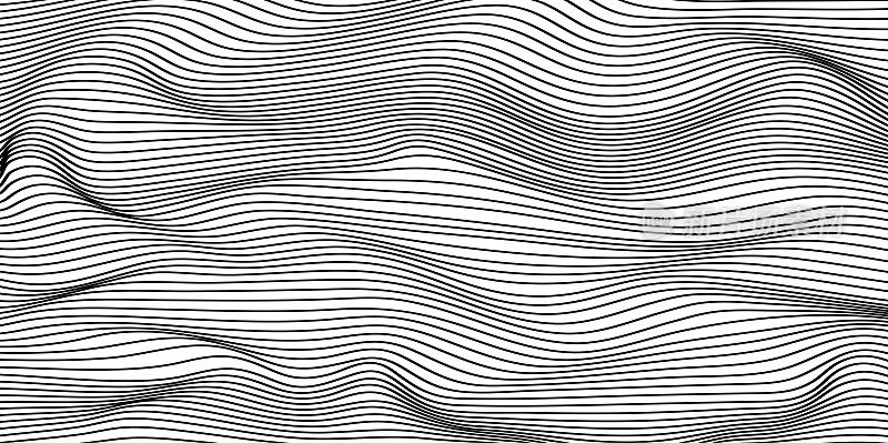 抽象线条图案背景