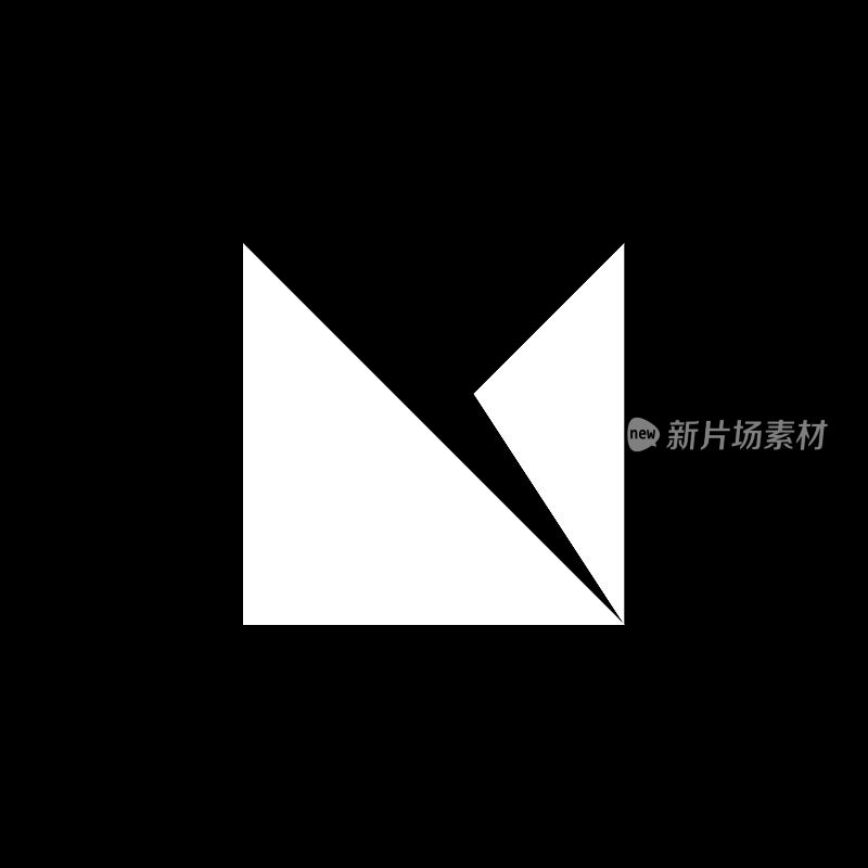 字母M标志