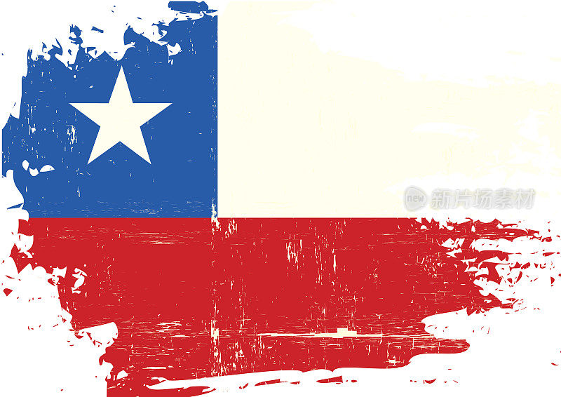智利挠国旗
