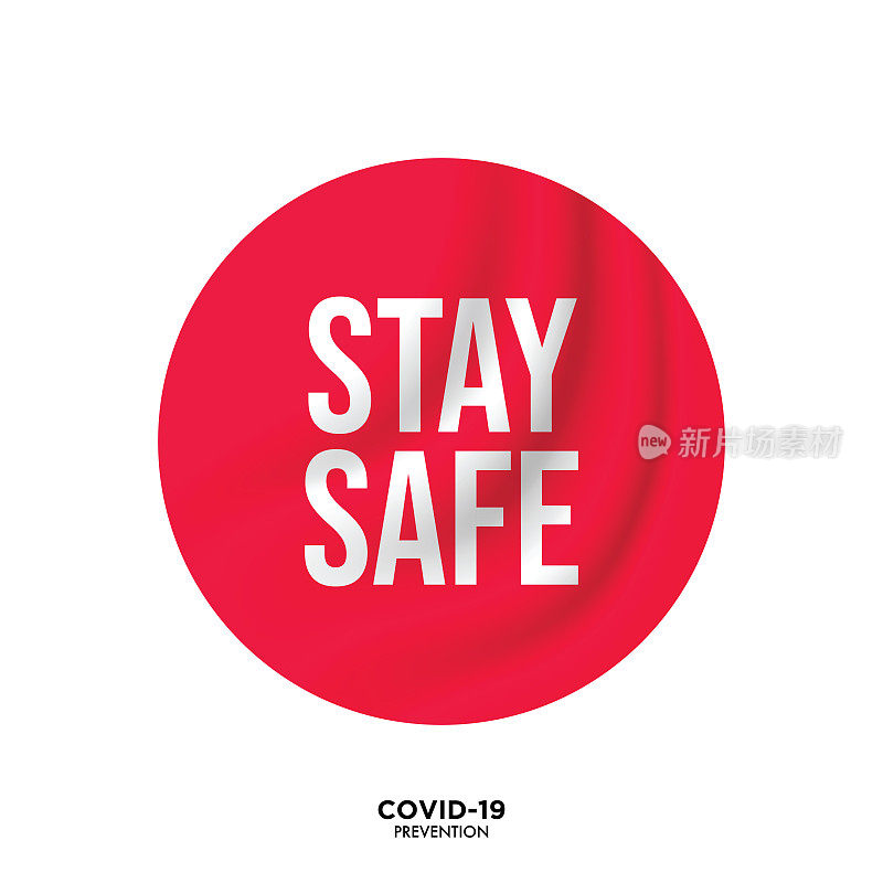 重新开放的概念。COVID-19流感大爆发的危险，流感毒株病例作为大流行概念横幅平面风格插图素材插图